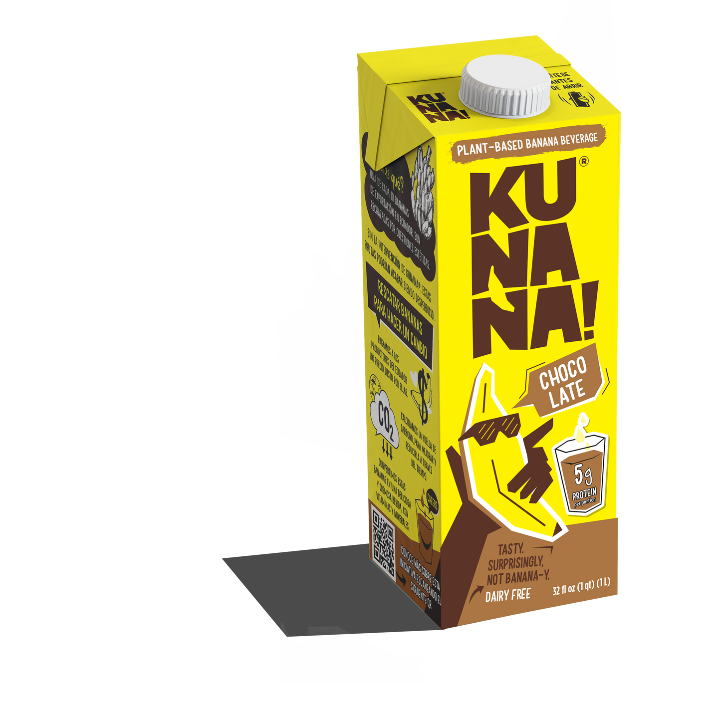 Kunana Chocolate Banana Milk 1L